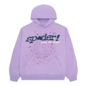 Spider Acai Hoodie Purple