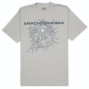 Spider Arach NY Phobia T-Shirt Grey