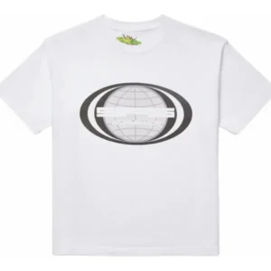 Spider Jumbo Globe T-Shirt White