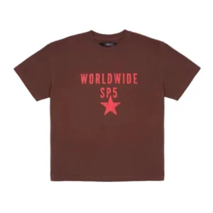 Spider Oversized Worldwide Sp5 T-Shirt Chocolate