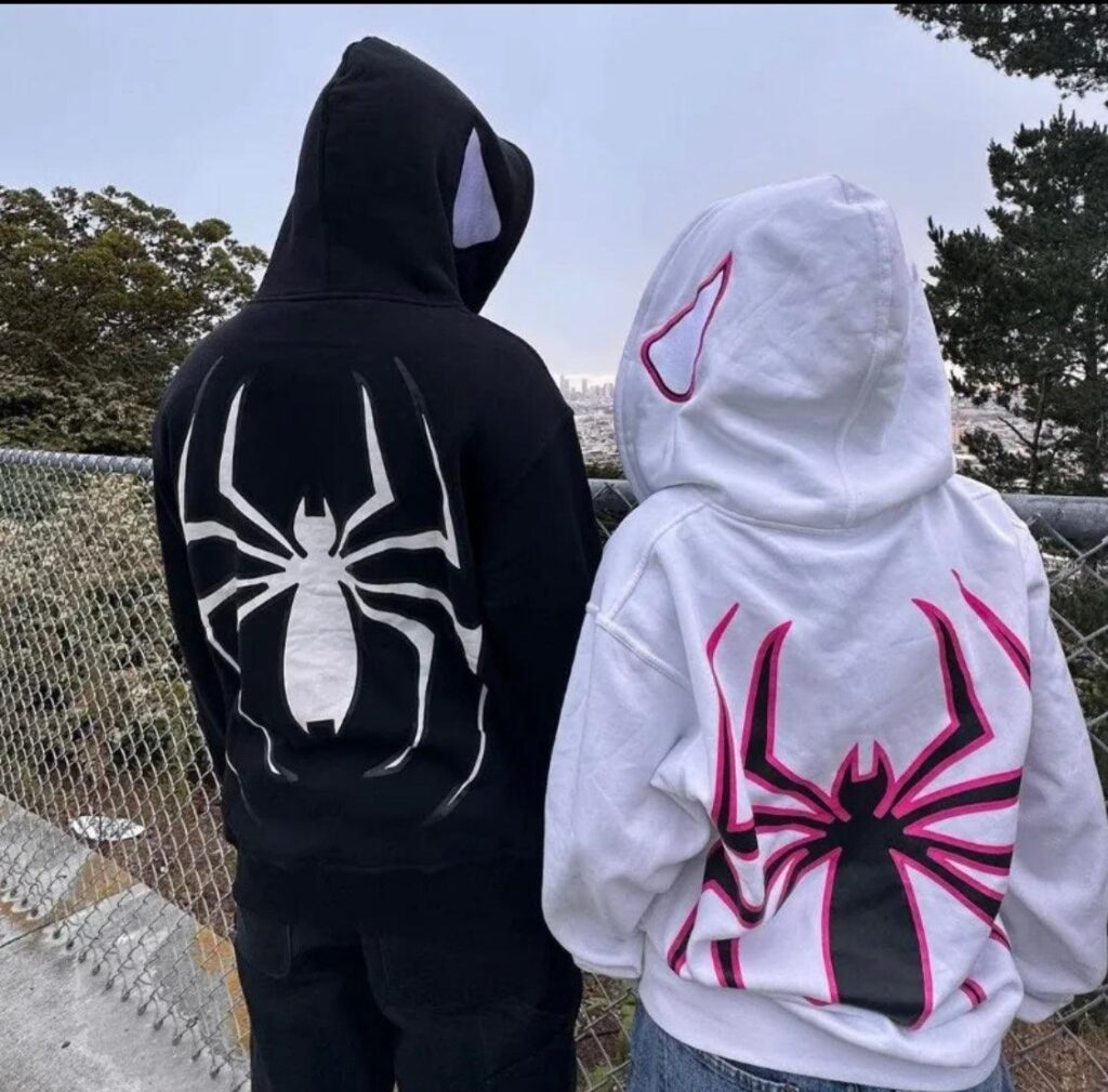 Who made spider hoodie