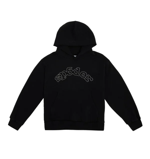 SP5DER OG LOGO HOODIE BLACK