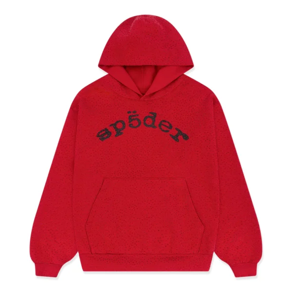 SP5DER VVS HOODIE RED
