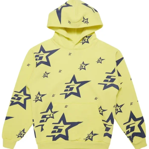 Sp5der 5Star Hoodie Yellow