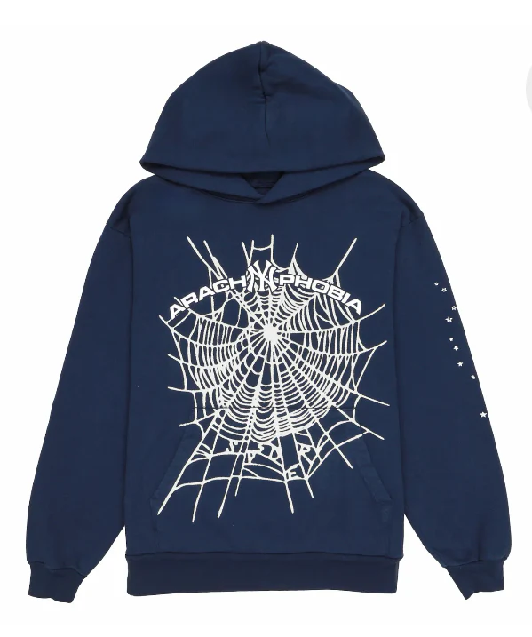 Sp5der Arachnophobia Hoodie Navy