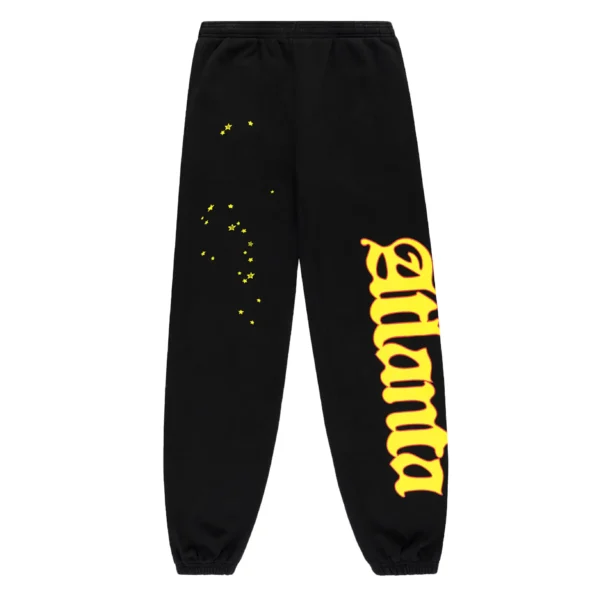 Sp5der Atlanta Graphic Track Pants Black