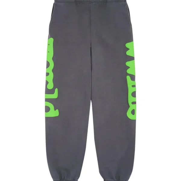 Sp5der Beluga Slate Grey Sweatpants