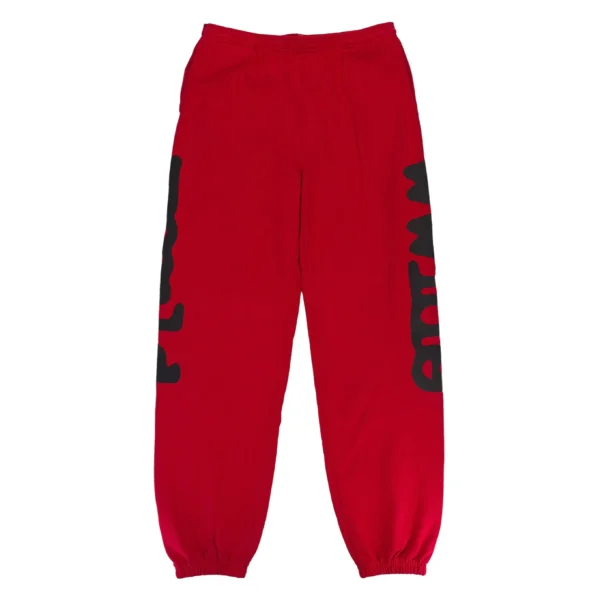 Sp5der Beluga Track Pants Red