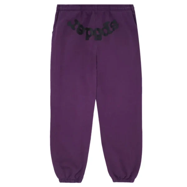 Sp5der Classic Sweatpants Grape