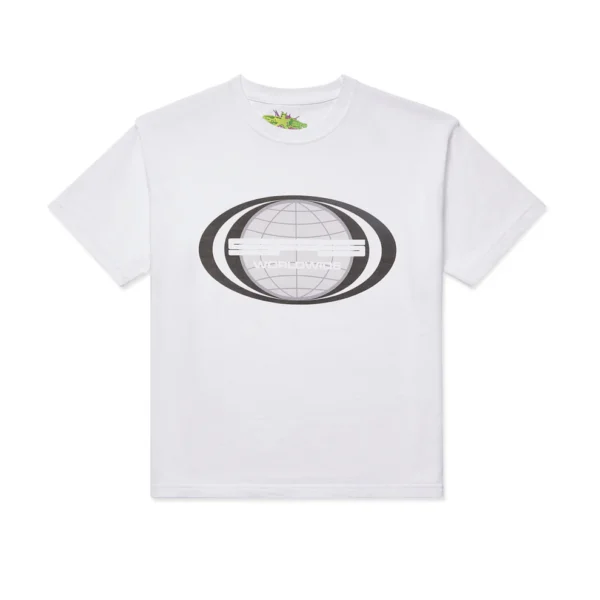 Sp5der Jumbo Globe Tee White