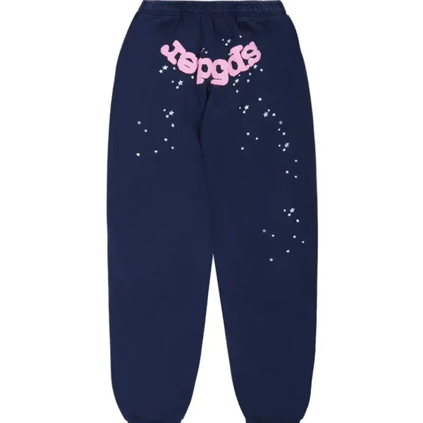Sp5der OG Web Sweatpants Navy