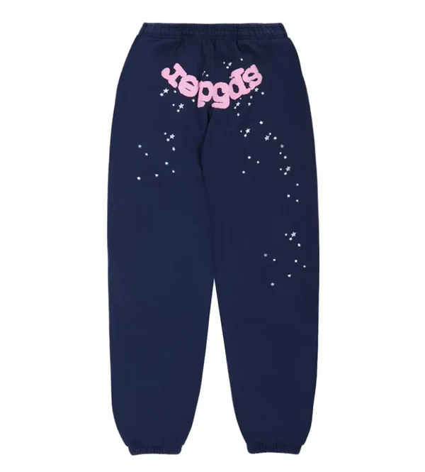 Sp5der OG Web Sweatpants Navy