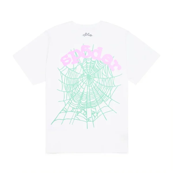 Sp5der OG Web Tee White
