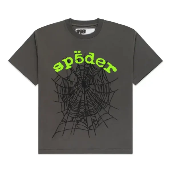 Sp5der OG Web V2 Tee Slate Grey