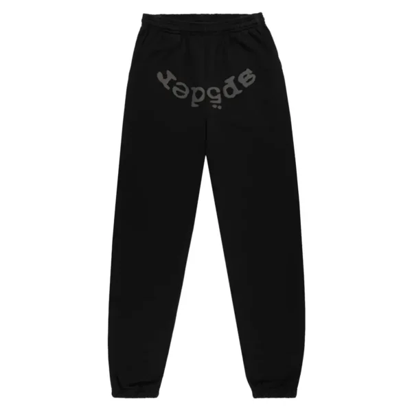 Sp5der Phantom Web Sweatpant Black