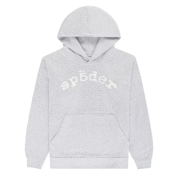 Sp5der VVS Hoodie Heather Grey