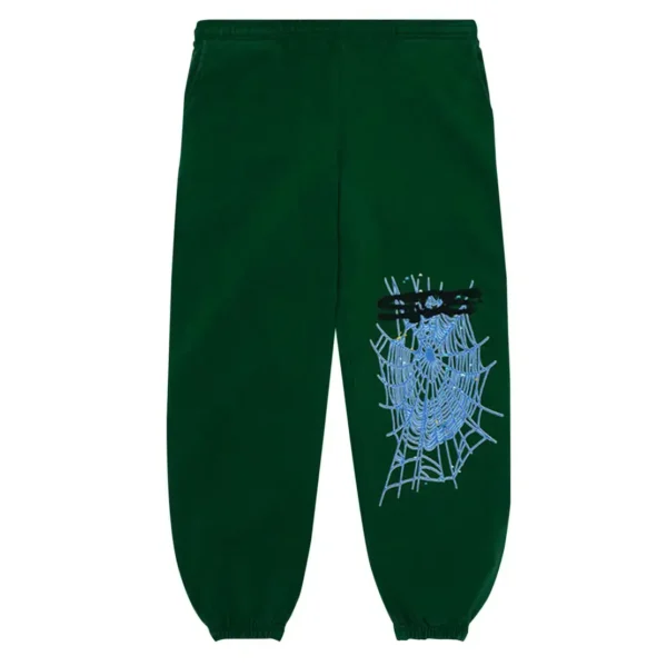 Sp5der Web Sweatpants Hunter Green