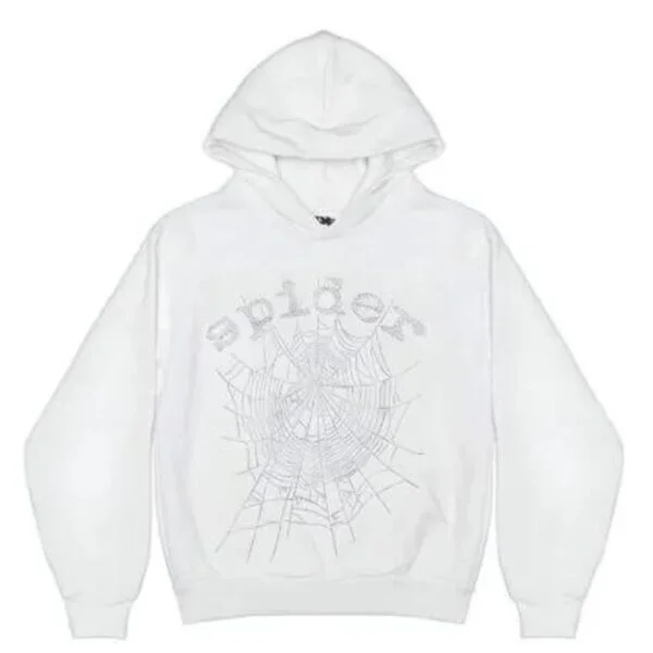 Sp5der OG Web Hoodie Heather Grey