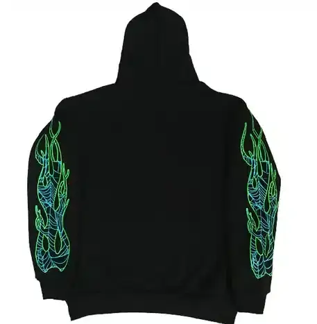 Sp5der Hoodie Juice WRLD X 555 Black