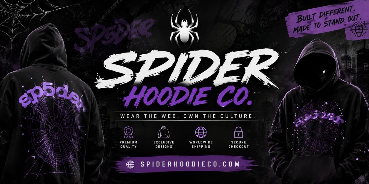 Spiderhoodieco.com official Banner